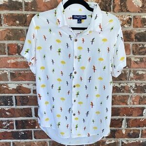 Desert Dunes parrot shirt